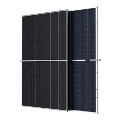 Tấm pin JA solar 555W hai mặt kính mono hafcell
